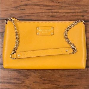 Kate Spade Yellow Clutch